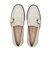 W30775　W GIANA BUCKLE LOAFERS　IVORY LTR　687320-0001