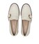 W30775　W GIANA BUCKLE LOAFERS　IVORY LTR　687320-0001