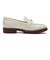 W30775　W GIANA BUCKLE LOAFERS　IVORY LTR　687320-0001