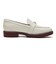 W30775　W GIANA BUCKLE LOAFERS　IVORY LTR　687320-0001
