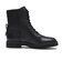 W26376　W GREENWICH LACE UP BOOTIE　BLACK LTR WP　687325-0001
