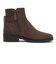 W31359　W HAMPSHIRE BUCKLE BOOTIE　CH LAVA SDE　687328-0001