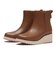 W28706　W ZG CITY WDG SIDE ZIP BOOT WP　BRITISH TAN/IVO　687330-0001
