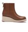 W28706　W ZG CITY WDG SIDE ZIP BOOT WP　BRITISH TAN/IVO　687330-0001