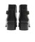 W31762　W THAYER BUCKLE ANKLE BOOTS　*BLACK LTR　687341-0001