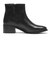 W31762　W THAYER BUCKLE ANKLE BOOTS　*BLACK LTR　687341-0001