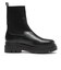 W3046　TRACK KNIT COMBI 5.5　BLACK　681384-0001