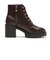 W3045　6HOLE LACE UP 8　BROWN　681596-0002