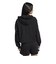 IU2424　W 3ST SHORT HOODIE　BLACK　682649-0001
