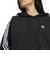 IU2424　W 3ST SHORT HOODIE　BLACK　682649-0001