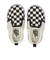 V98TDL　12-165(H) SLIP ON　BLK/WHT CHK　683103-0001