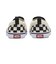 V98TDL　12-165(H) SLIP ON　BLK/WHT CHK　683103-0001