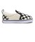 V98TDL　12-165(H) SLIP ON　BLK/WHT CHK　683103-0001