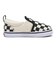 V98TDL　12-165(H) SLIP ON　BLK/WHT CHK　683103-0001