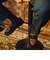 V196CF HL　LOAFER　BLACK/BROWN　680789-0002