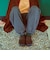 V196CF CN　LOAFER　BROWN/BLACK　680790-0002