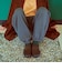 V196CF CN　LOAFER　BROWN/BLACK　680790-0002