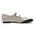 W7054　2BELT TOE CAP FLAT　GRAY　682250-0002