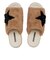 31312870　AS LIGHT PLTS BOA SANDAL　CAMEL/BLACK　683459-0001