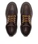 A6EU1-W01　BASIC SINGLE MOC TOE OX WP　*DRK BRN FL GRN　684174-0001