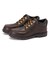 A6EU1-W01　BASIC SINGLE MOC TOE OX WP　*DRK BRN FL GRN　684174-0001
