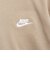 HJ1820　M CLUB FT OVERSIZED CREW　247KHAKI/WHT　688553-0002