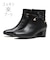 W3042　RIBBON SHORT 5　BLACK　681598-0001