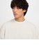 HJ1820　M CLUB FT OVERSIZED CREW　104LTOWBR/WHT　688553-0001