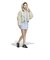 JD3786　W PUFFER CROP DOWN　PUTTYGREY　683079-0001