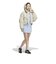 JD3786　W PUFFER CROP DOWN　PUTTYGREY　683079-0001