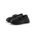 UFF2251LEA　EXPLORER FLATFORM LOAFER　BLACK　687510-0001