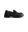 UFF2251LEA　EXPLORER FLATFORM LOAFER　BLACK　687510-0001
