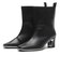 JE-6030　WIDE SHORT BOOTS6　BLACK　689437-0001