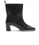 JE-6030　WIDE SHORT BOOTS6　BLACK　689437-0001
