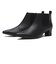 JE-5102　SIDE GORE ANKLE BOOTS5　BLACK　689436-0001