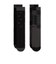 HM5873　U 2P-200 SWSH SOCKS　901BLK/DGRY　690335-0001