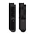 HM5873　U 2P-200 SWSH SOCKS　901BLK/DGRY　690335-0001