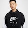 HJ0274　M AIR FLC PO BFT　010BLK/WHT　690255-0001