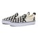 V98PS　17-22(H) SLIP ON　BLK/WHT CHECK　680917-0002