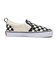 V98PS　17-22(H) SLIP ON　BLK/WHT CHECK　680917-0002