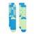 HM5873　U 2P-200 SWSH SOCKS　903NGRN/SBLU　690335-0002