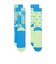 HM5873　U 2P-200 SWSH SOCKS　903NGRN/SBLU　690335-0002