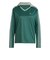 JD2602　W V-NECK LS　COLLEGIATEGREEN　690001-0001