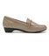 W5057　WEDGE LOAFER 3　BEIGE　688407-0002