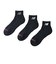 LAS55637BK　U ﾐｯﾄﾞﾚﾝｸﾞｽ3Pｿｯｸｽ　BK　692872-0001