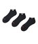 LAS55636BK　U ｼｮｰﾄﾚﾝｸﾞｽ3Pｿｯｸｽ　BK　692869-0001