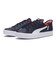 402486　V COURT EASE IN　04NAVY/WH　690624-0003