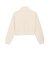 633592　W WORDROBE ESS+ HALF ZIP SWEAT　87ALPINE SNOW　695318-0002