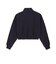 633592　W WORDROBE ESS+ HALF ZIP SWEAT　16NEW NAVY　695318-0001