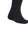JC8878　U KNEE SOCK 2P　WHT/BLK　689930-0001